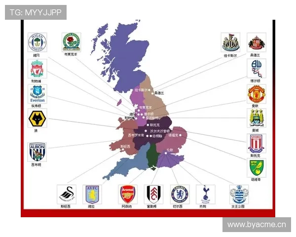 英超球队地图:英超各大球队的地理位置与主场分布 英超球队地图:英超各大球队的地理位置与主场分布